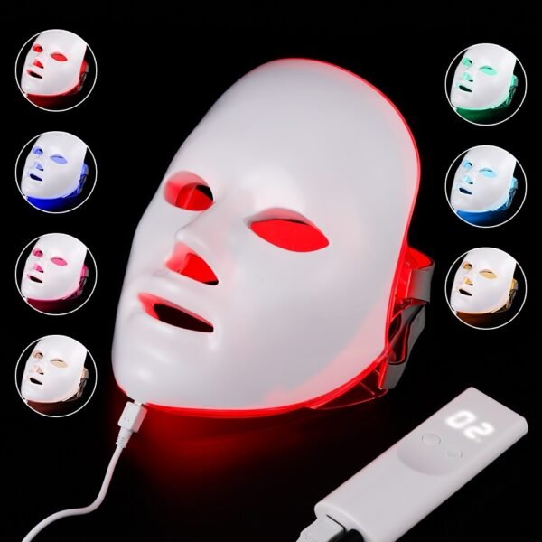 Beauty Instrument Beauty Skin Mask Instrument Seven-color Photon Rejuvenation - Image 2