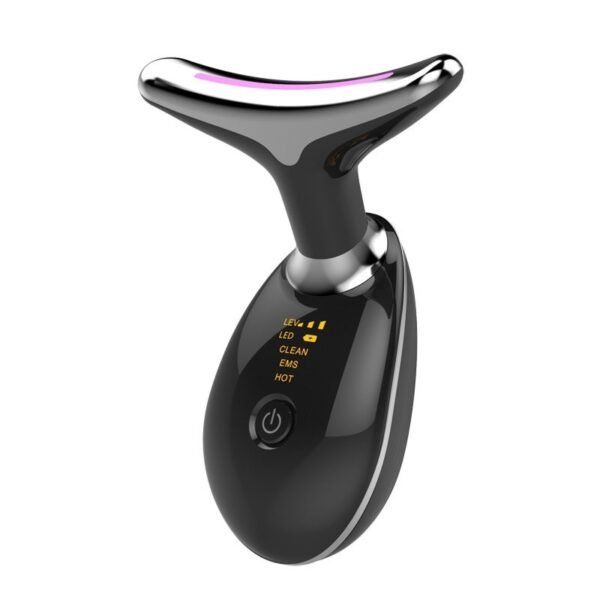 EMS Thermal Neck Lifting And Tighten Massager Electric Microcurrent Wrinkle Remover - Image 3